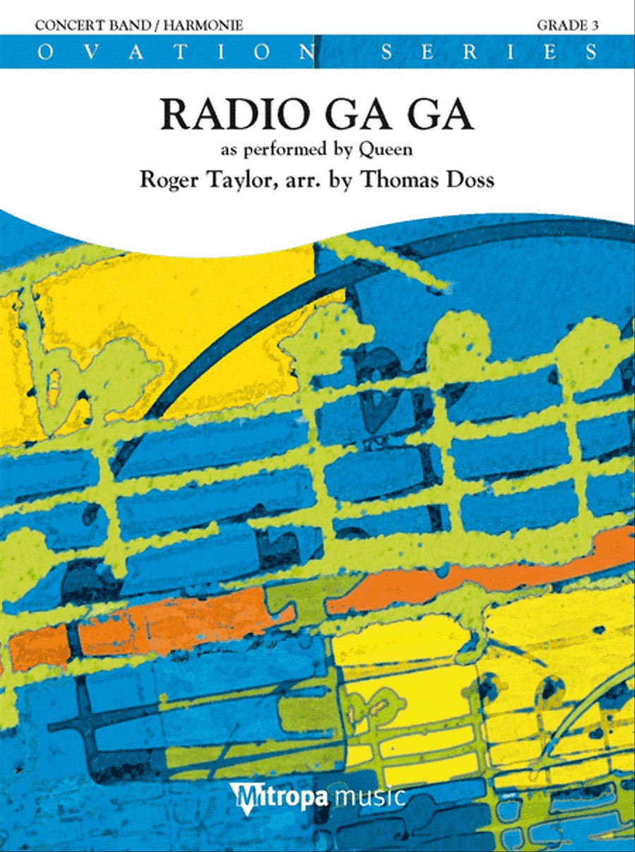 Radio Ga Ga Radio Ga Ga Concert Band scores gallery preview page 1