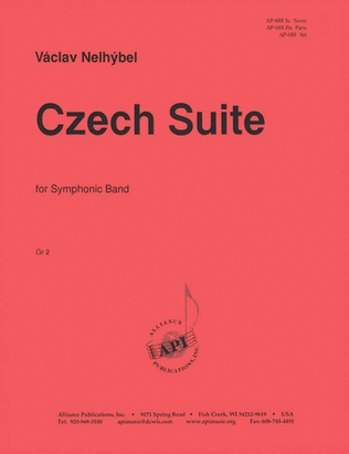 Czech Suite For Symphonic Band - Set