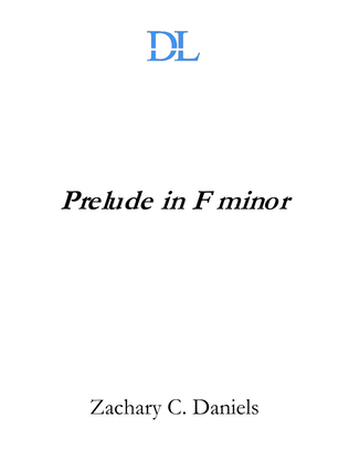 Prelude in F Minor