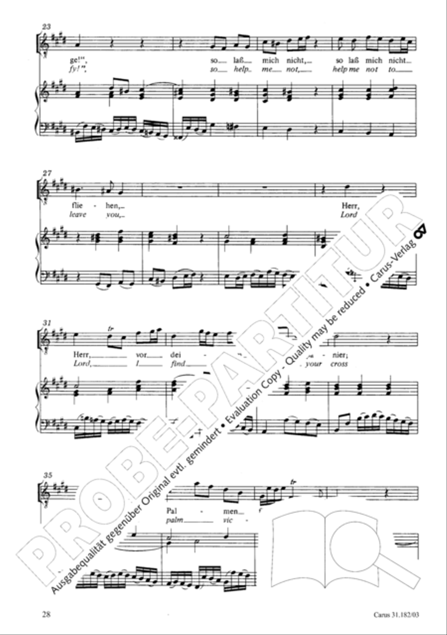 Himmelskonig, sei willkommen (King of heaven, be most welcome) ATB scores gallery preview page 28