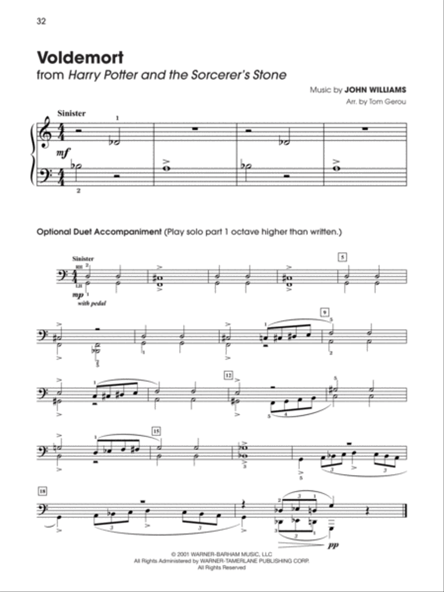 5 Finger Halloween Fun Easy Piano scores gallery preview page 12