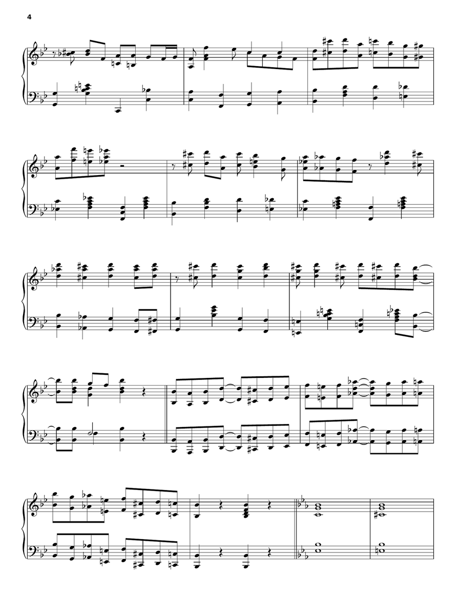 Wolverine Blues Wolverine Blues Piano, Vocal, Guitar scores gallery preview page 4