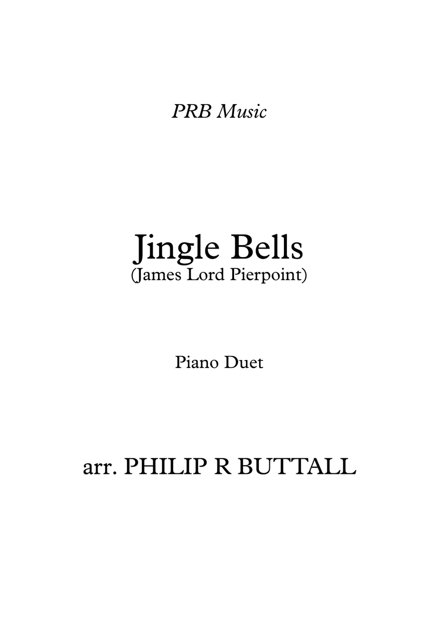 Jingle Bells (Piano Duet - Four Hands) Piano Duet scores gallery preview page 1