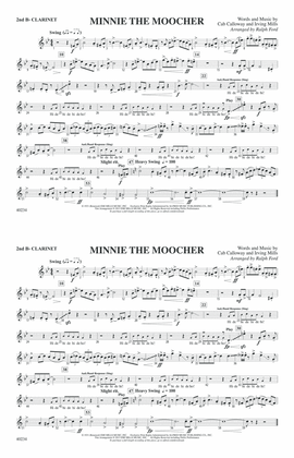 Minnie the Moocher: 2nd B-flat Clarinet