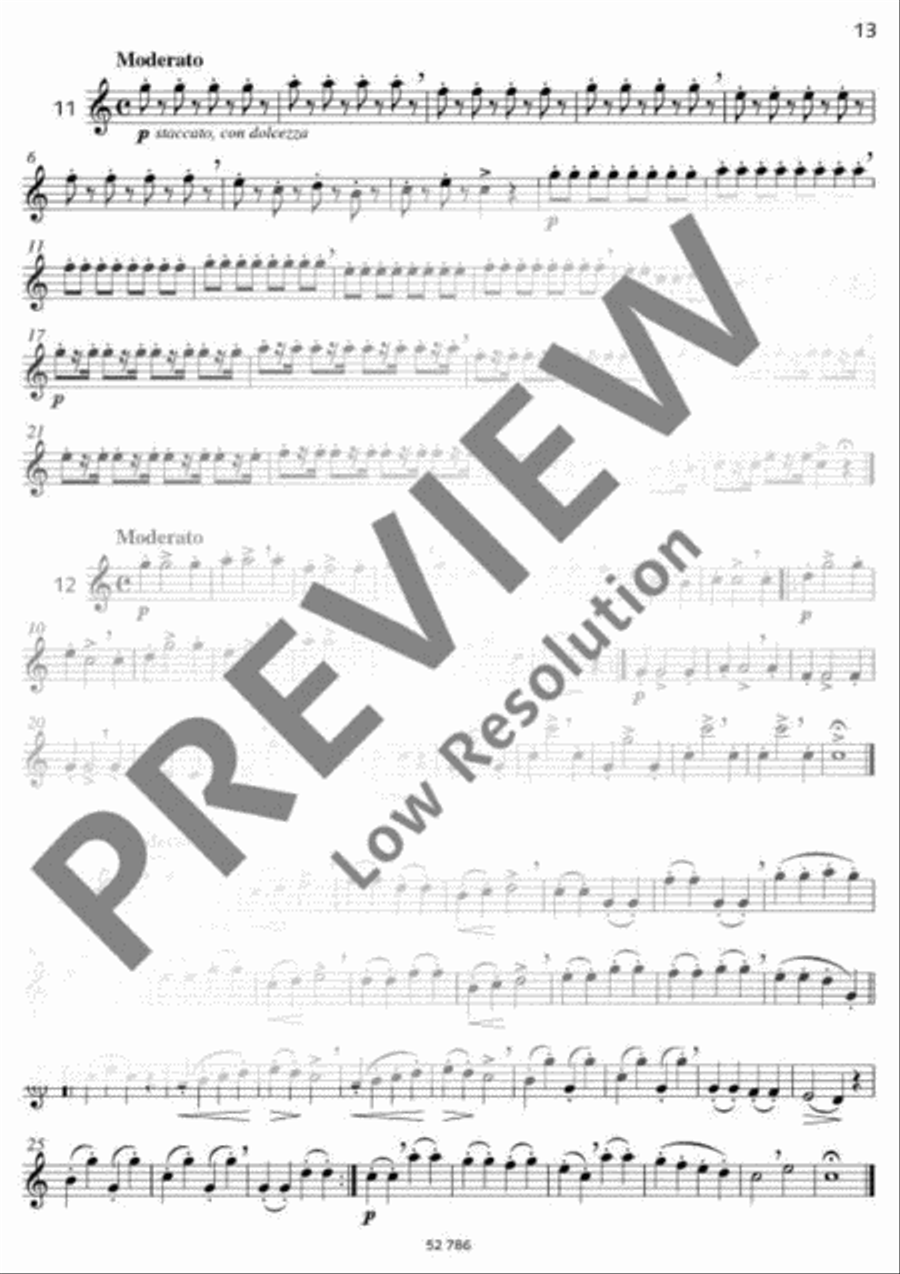 First Exercises Flute scores gallery preview page 14