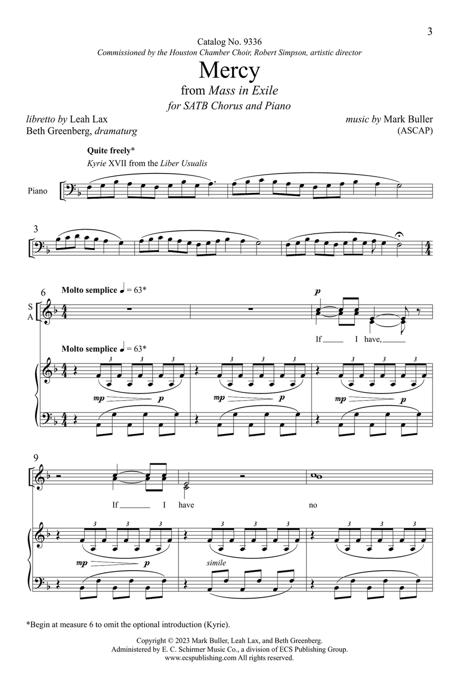 Mercy 4-Part scores gallery preview page 3