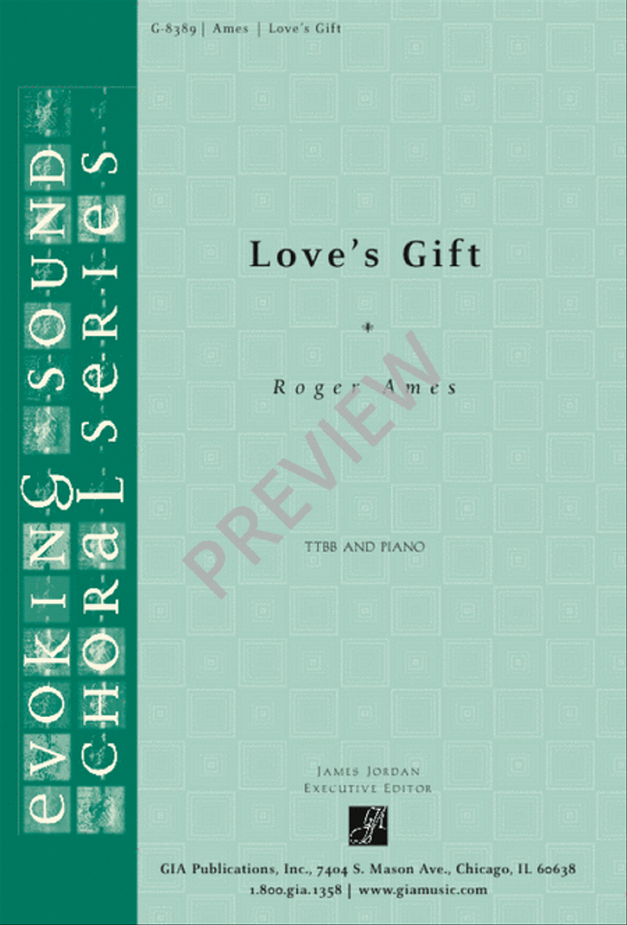 Love's Gift - TTBB edition TTBB scores gallery preview page 1