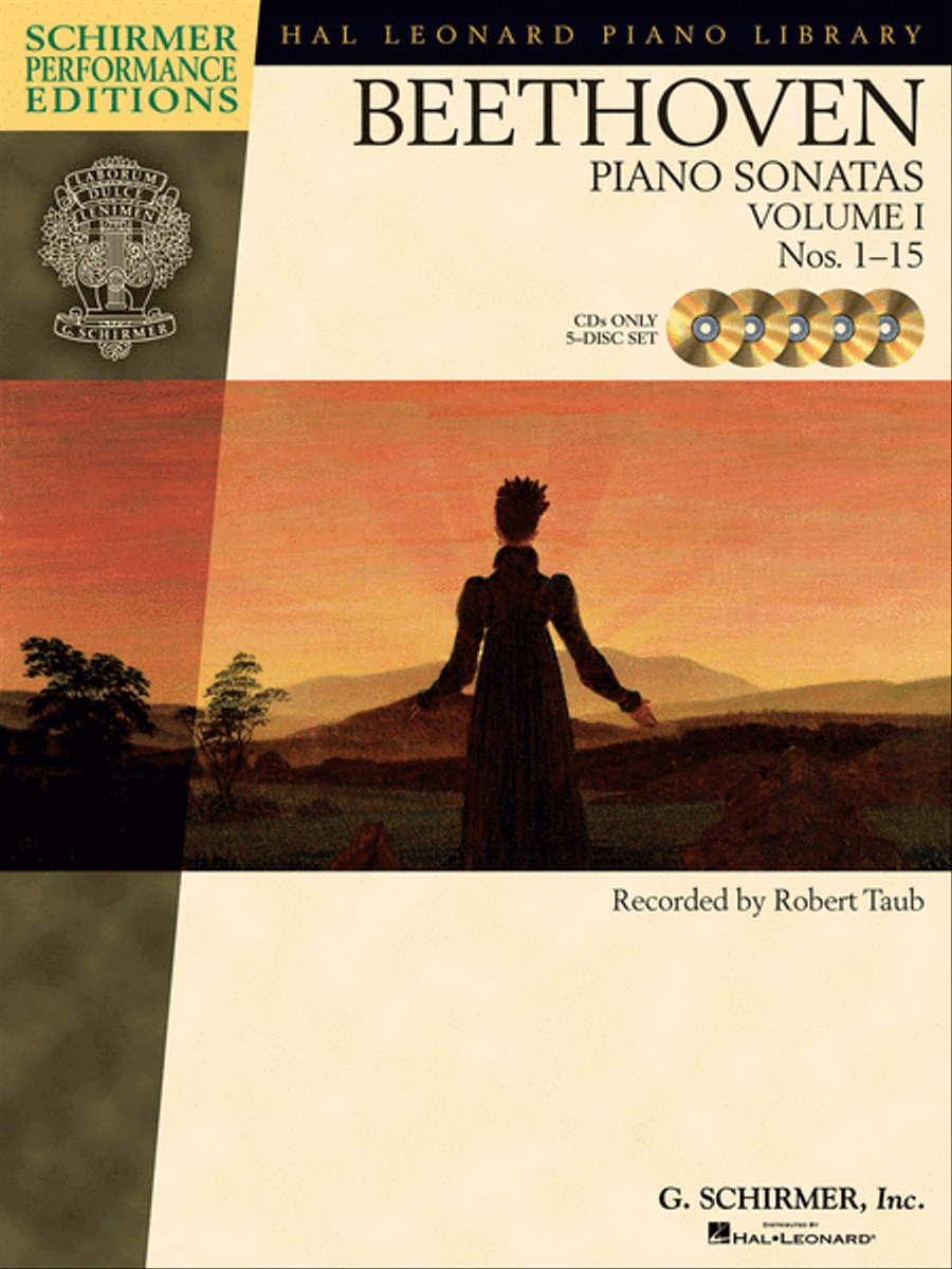 Beethoven - Piano Sonatas, Volume I - CDs Only (set of 5) Piano Solo scores gallery preview page 1