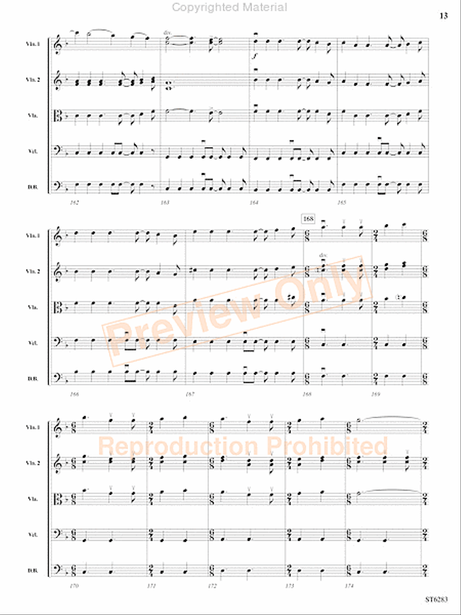 Orion and the Scorpion String Orchestra scores gallery preview page 14
