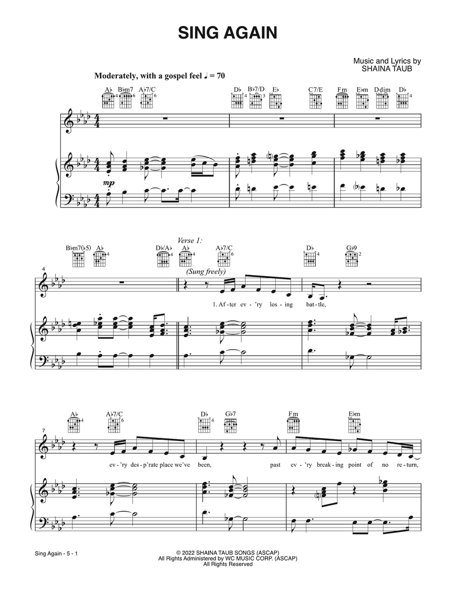 Sing Again