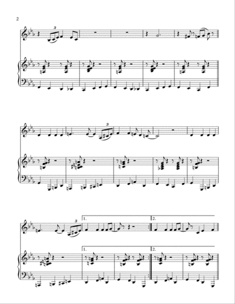 I Wish Woodwind Duet scores gallery preview page 3