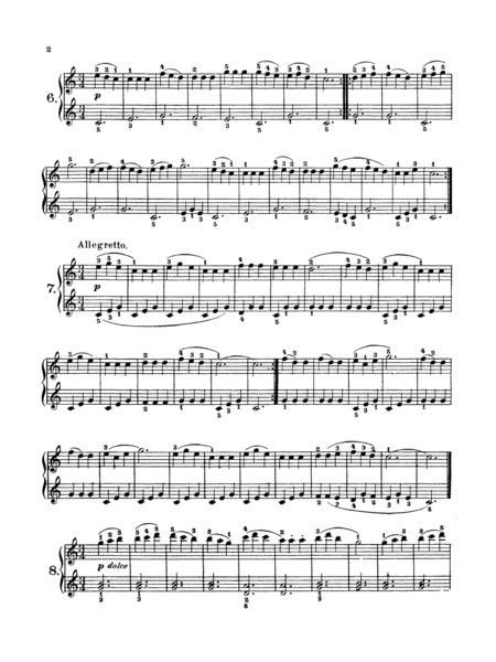 Czerny: Little Pianist, Op. 823
