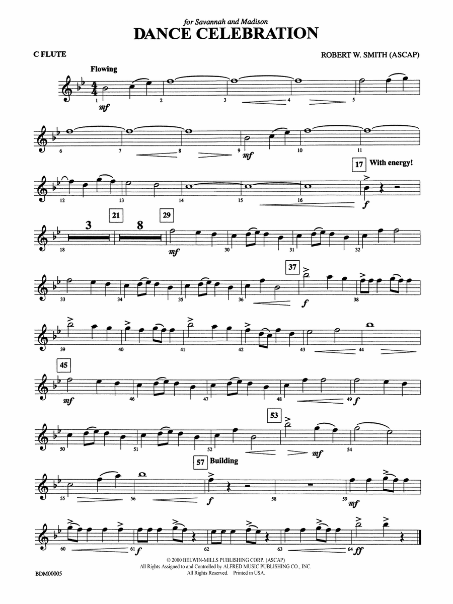 Dance Celebration: Flute