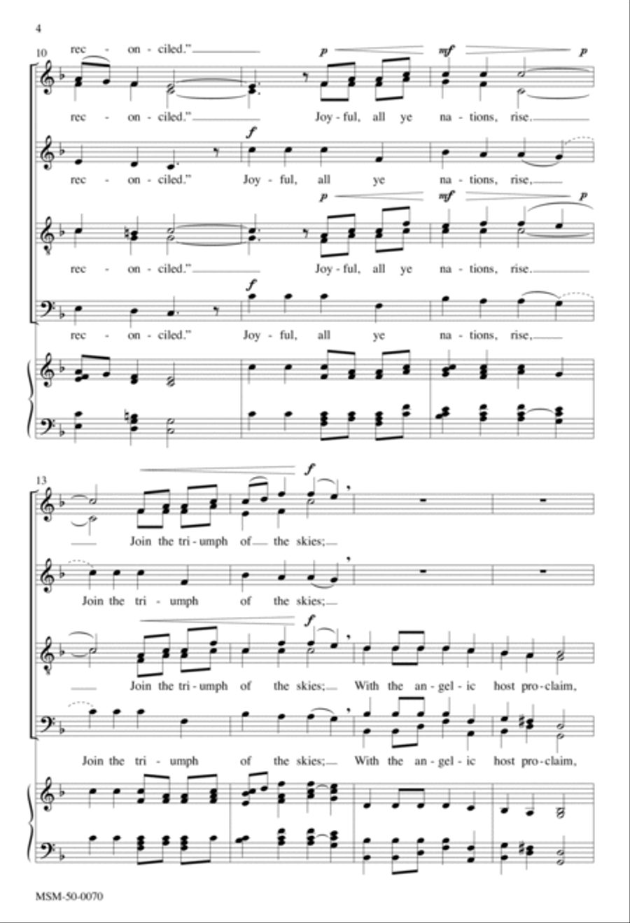Hark! The Herald Angels Sing Divisi scores gallery preview page 3