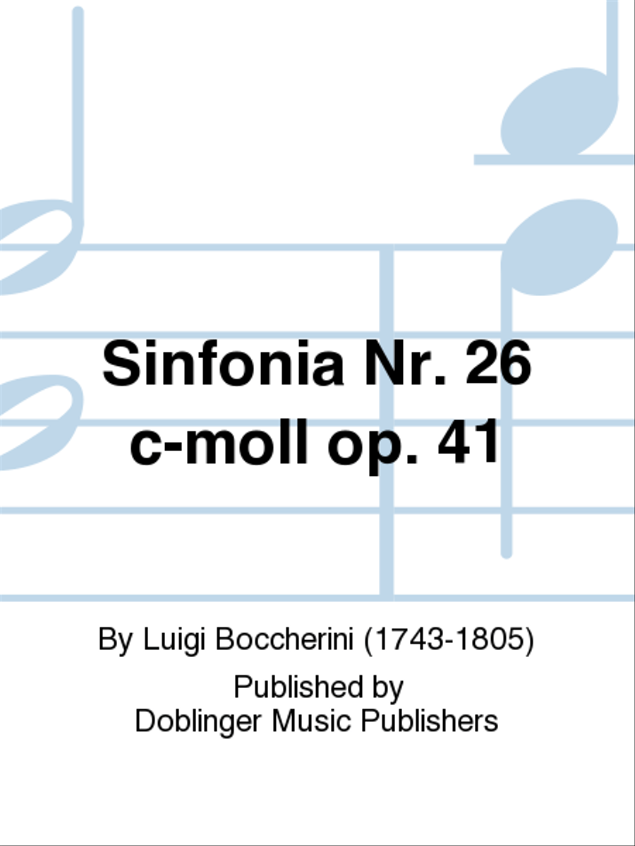Sinfonia Nr. 26 c-moll op. 41