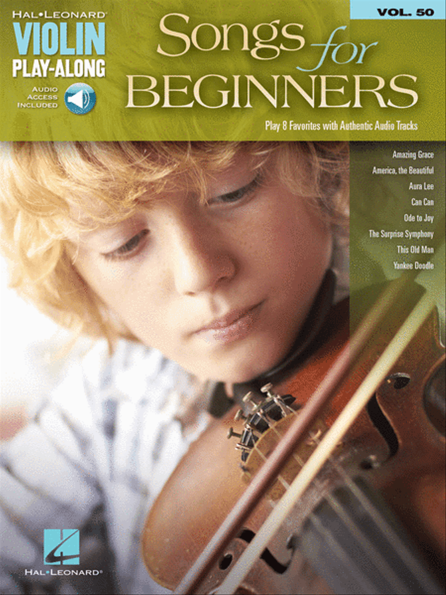 Songs for Beginners Violin Solo scores gallery preview page 1