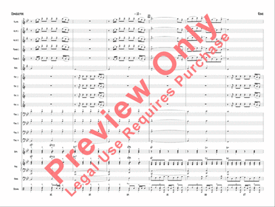 Roar Jazz Ensemble scores gallery preview page 13