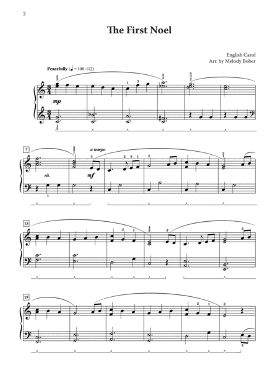 Christmas Memories Piano Solo scores gallery preview page 2