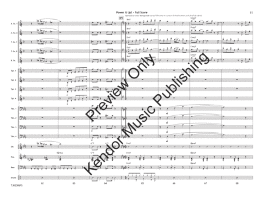 Ace of Hearts Jazz Ensemble scores gallery preview page 12