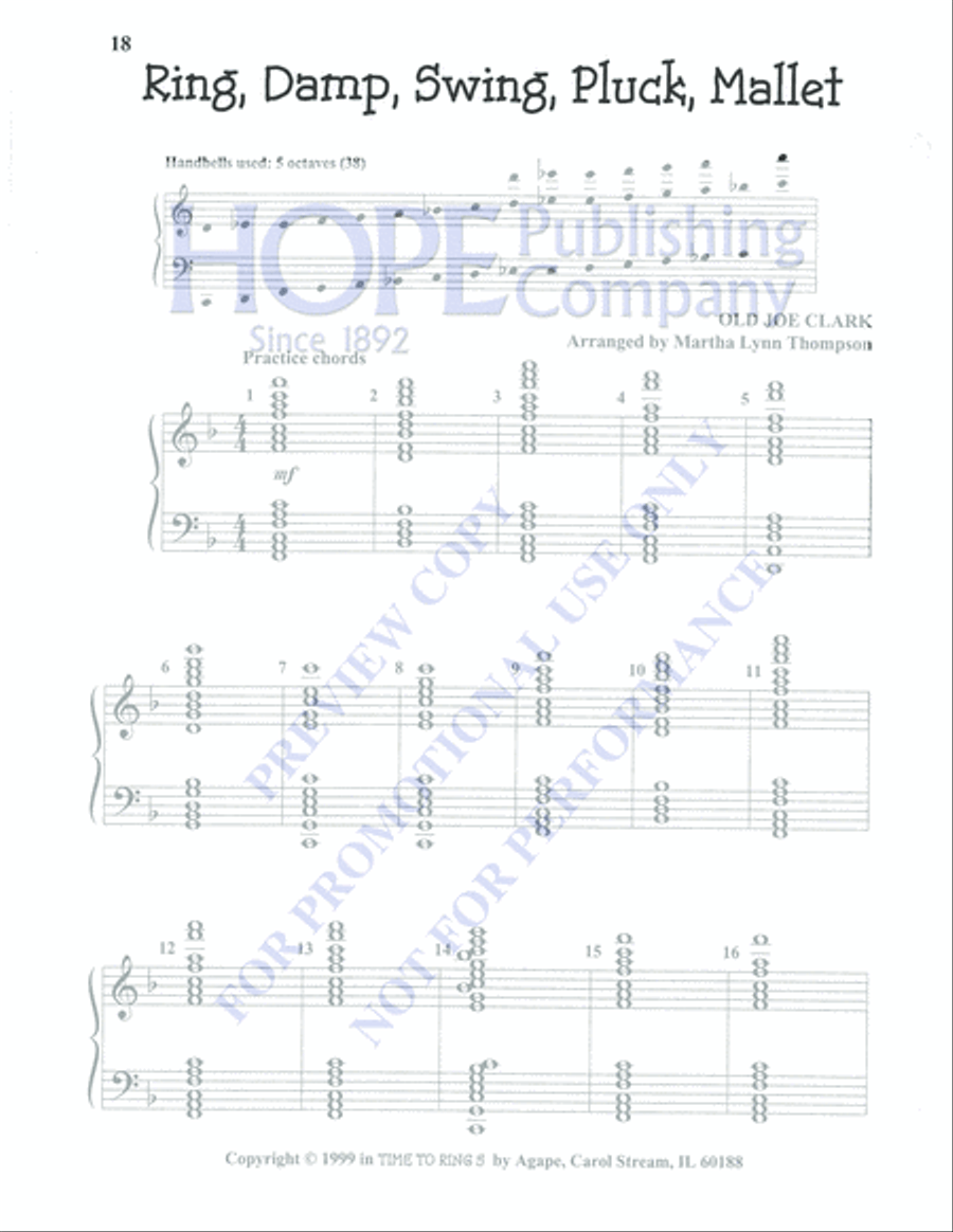 Time to Ring 5 Time to Ring 5 5-Octaves scores gallery preview page 20