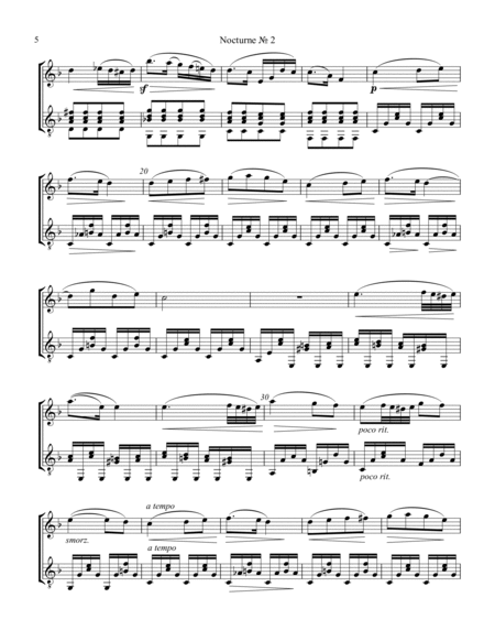 Nocturnes 1, 2 & 3 for viola and guitar image number null