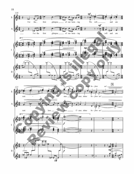 American Triptych: III. Mariner's Carol (Piano/Choral Score) image number null