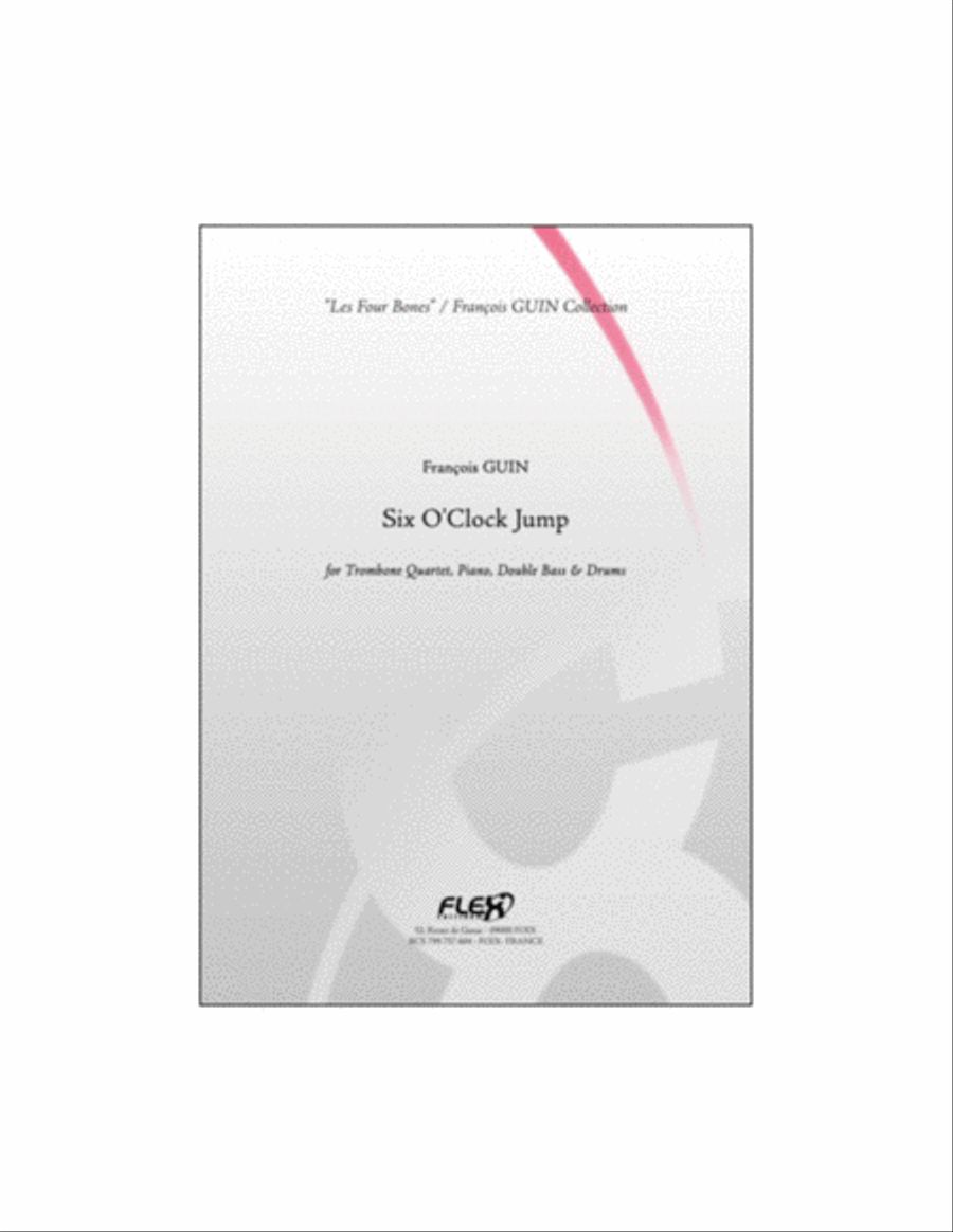 Six O'Clock Jump Trombone Quartet scores gallery preview page 1