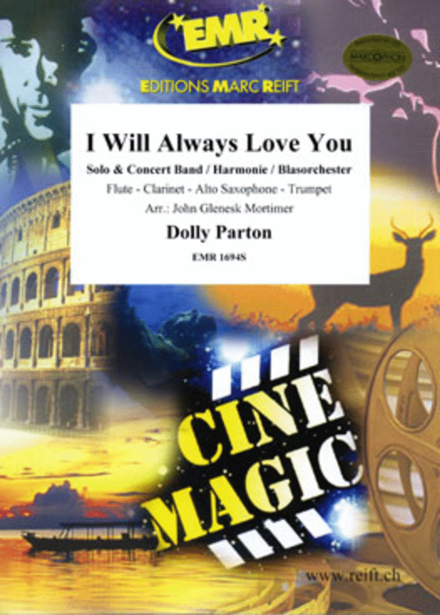 I Will Always Love You Concert Band scores gallery preview page 1