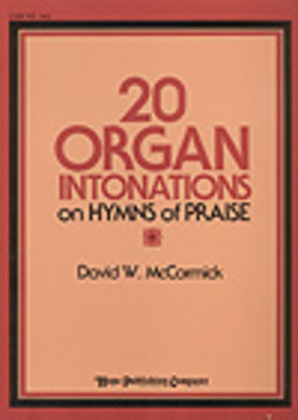 Book cover for 20 Organ Intonations