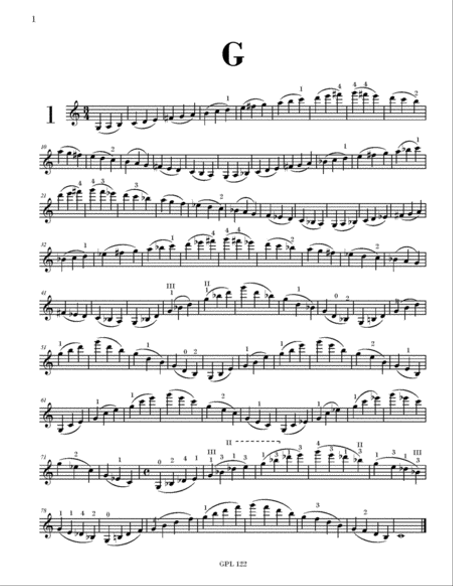 Scale Book, Violin Edition Violin Solo scores gallery preview page 2