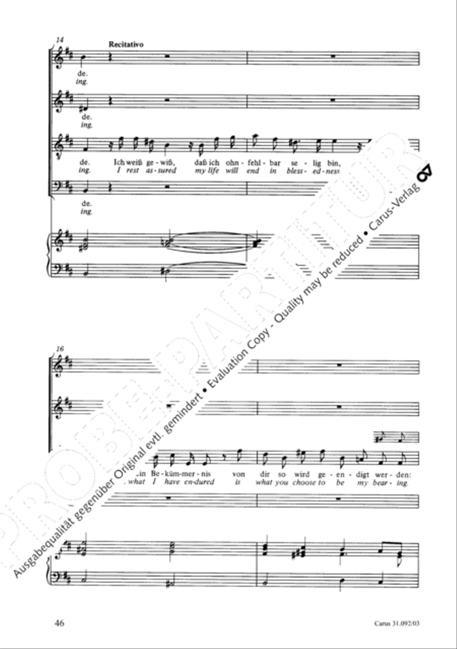 My spirit does in God abide 4-Part scores gallery preview page 47