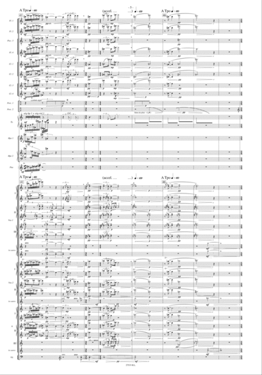 Le Partage Des Eaux Le Partage Des Eaux Orchestra scores gallery preview page 6