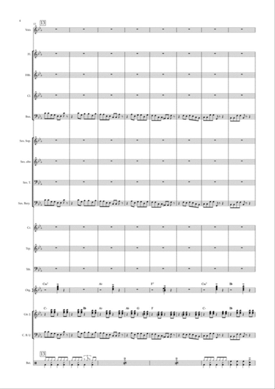 Master Blaster Master Blaster Jazz Ensemble scores gallery preview page 4
