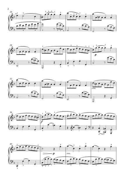 Scarlatti-Sonata in F-Major L.381 K.438(piano) image number null