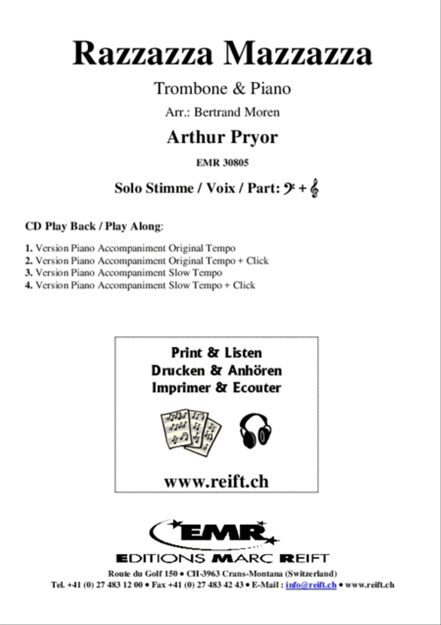 Razzazza Mazzazza Razzazza Mazzazza Piano Accompaniment scores gallery preview page 2