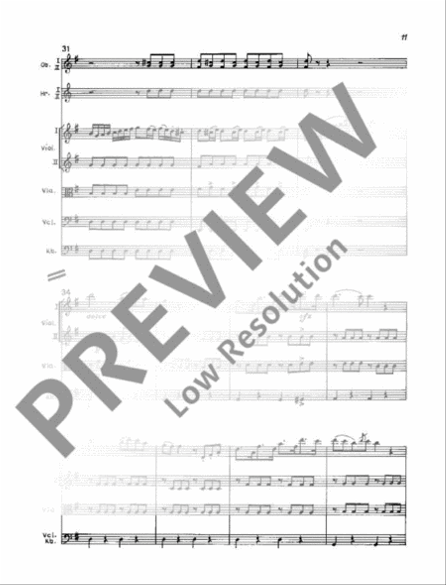 Concerto E Minor Concerto E Minor Orchestra scores gallery preview page 12