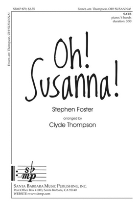 Book cover for Oh! Susanna! - SATB Octavo