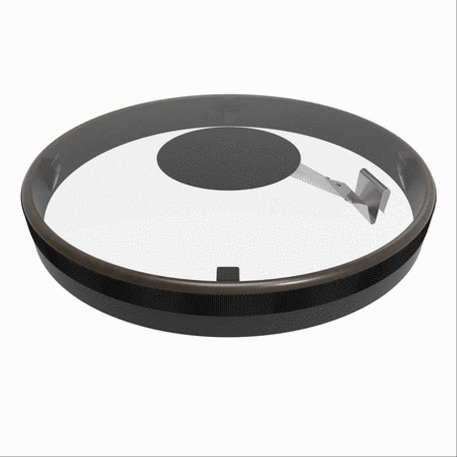 Drumhead, Rhythm Lid Snare Kit, 13“ X 1.5”, Controlled Sound, Clear, Black Dot On Top Musical Instruments scores gallery preview page 1