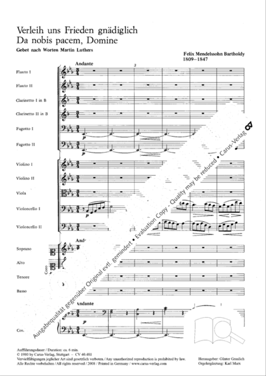 We all believe in one true God (Wir glauben all an einen Gott) 4-Part scores gallery preview page 10