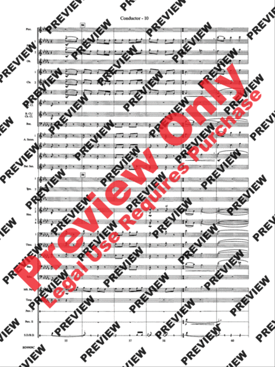 I'm Seventeen Come Sunday Concert Band scores gallery preview page 32