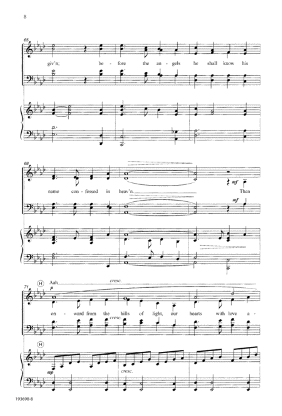Trust and Obey 4-Part scores gallery preview page 12