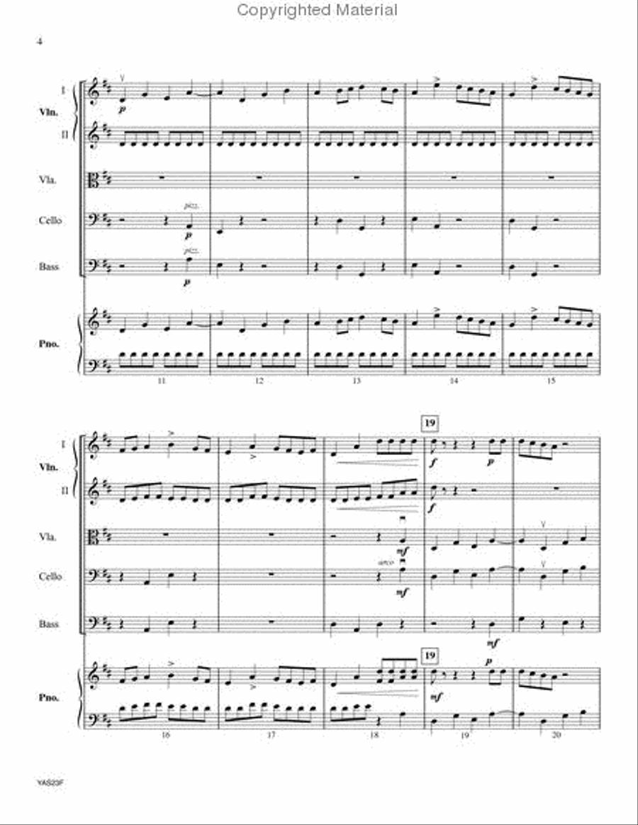 Canyon Winds Canyon Winds Orchestra scores gallery preview page 3