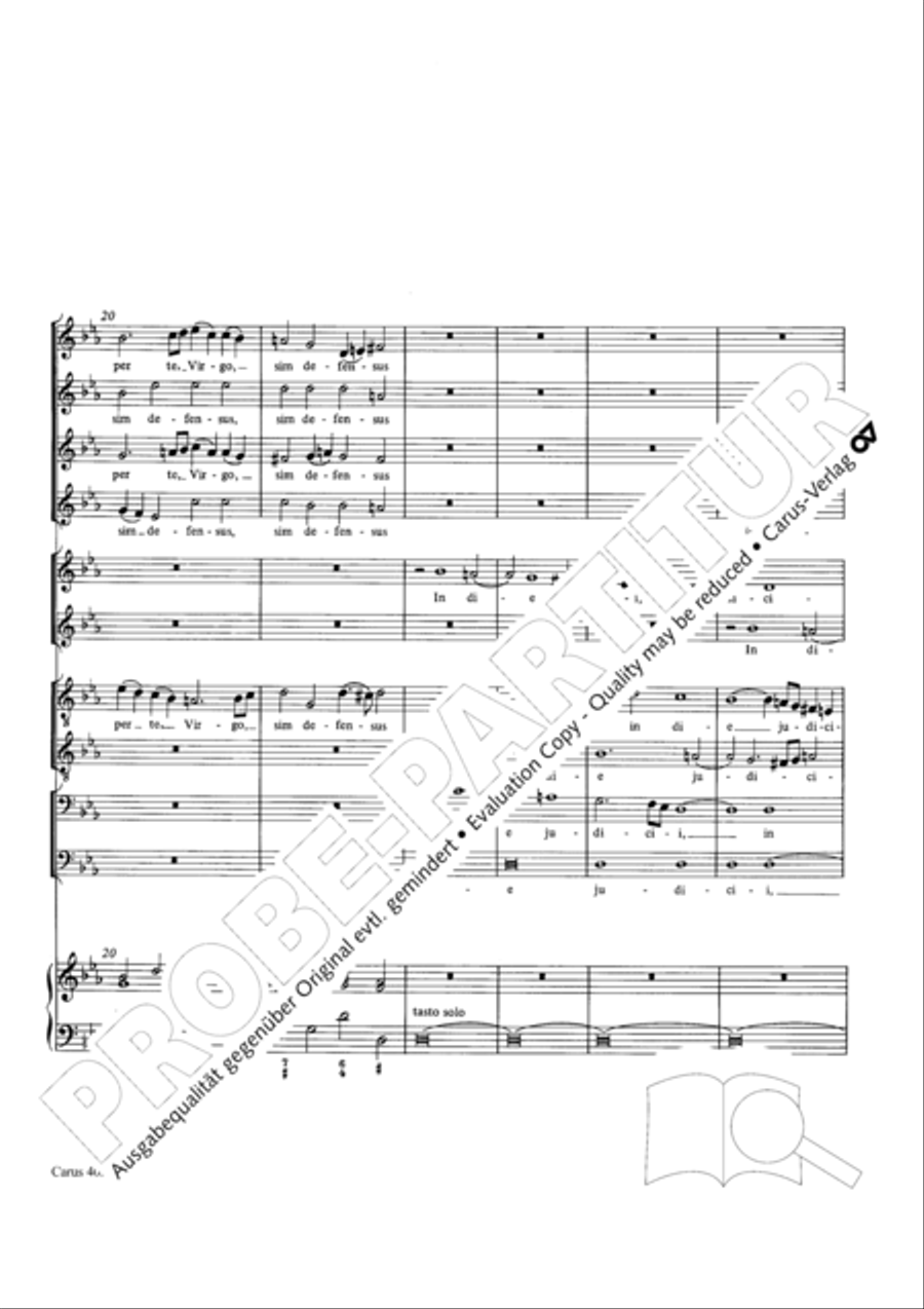 Stabat mater Choir scores gallery preview page 71