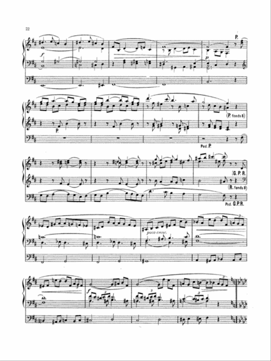 Vierne: Symphony No. 3, Op. 28 Organ scores gallery preview page 2