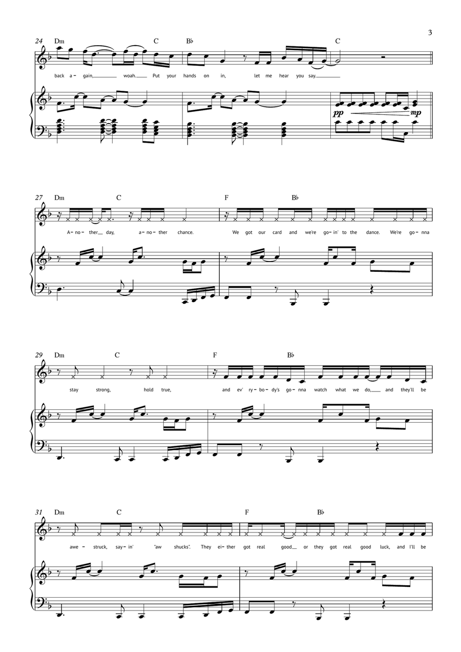 All My Friends All My Friends Voice scores gallery preview page 3