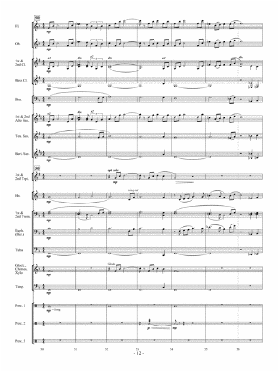 Zoom! Concert Band scores gallery preview page 11