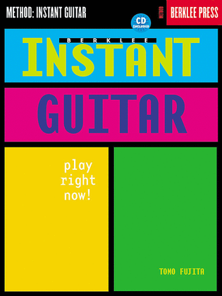 Book cover for Berklee Instant Guitar