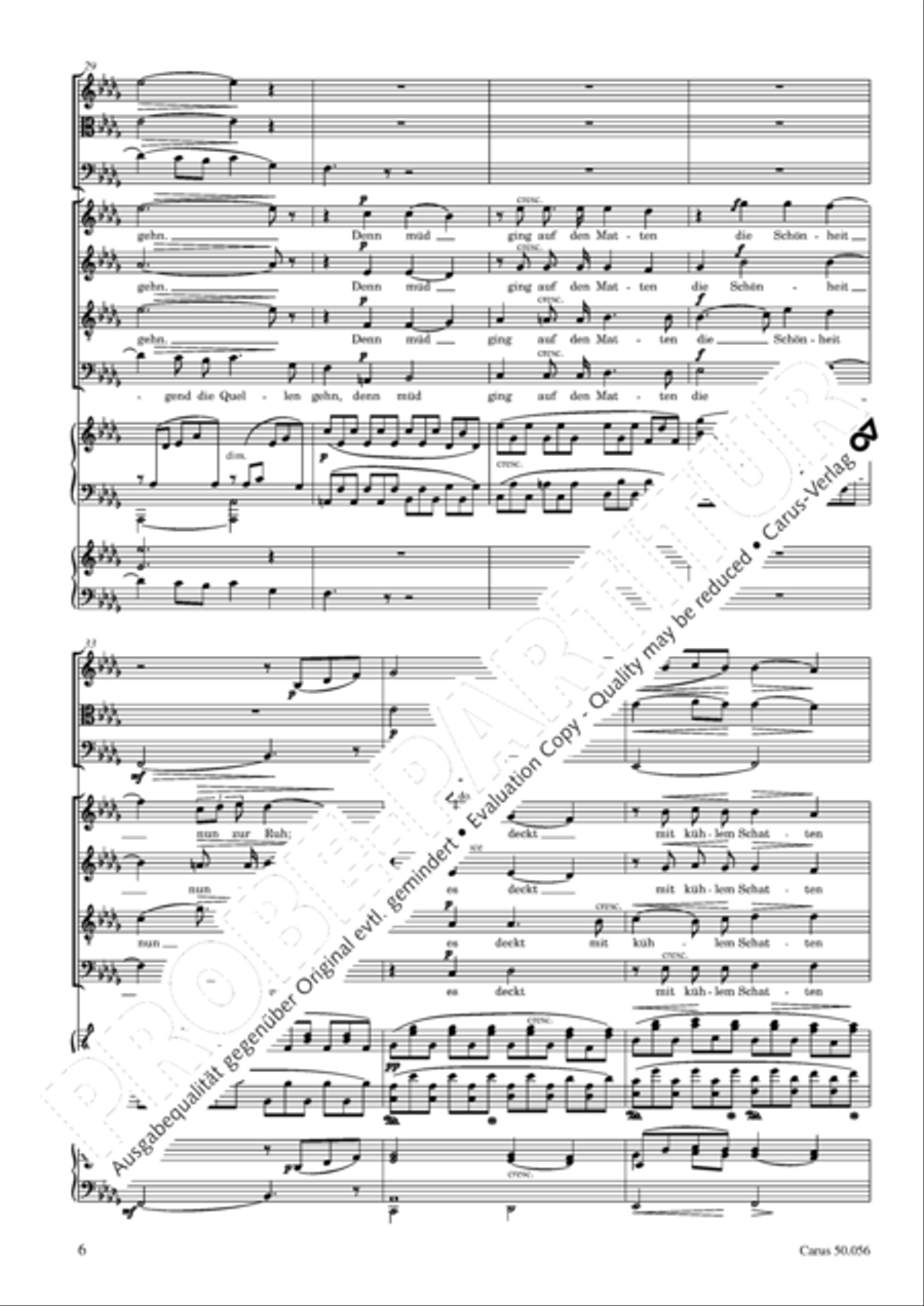 Die Nacht Die Nacht 4-Part scores gallery preview page 7