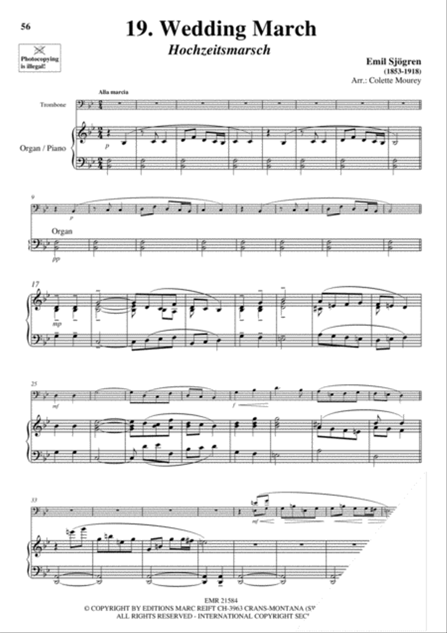 20 Greatest Wedding Solos Organ scores gallery preview page 21