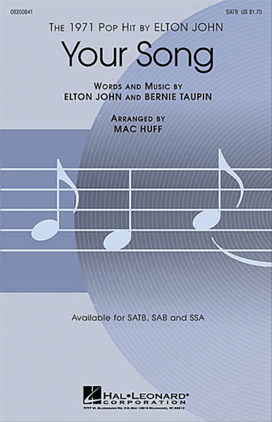 Your Song 3-Part scores gallery preview page 1